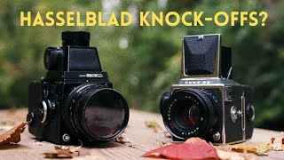 Bronica SQA vs Kiev 88  a quick review  comparison [upl. by Azitram963]