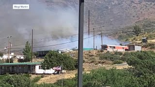 Evacuations lifted for Yarnell residents due to the Crest Way Fire [upl. by Nyltak]