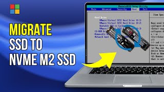 How to Transfer Windows from SSD to NVMe M2 for Free  Tutorial 2024 [upl. by Erasaec665]