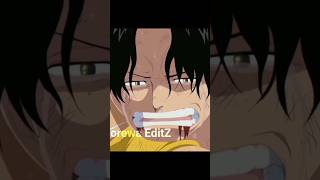 Ace sad edit X Maine royaan ace onepiece shorts  viral [upl. by Ellerrehc]