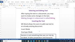 Class 4 Tools of Word Processor Day 3 Part 1 [upl. by Eidoj]