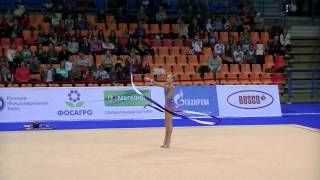 Yana Kudryavtseva RUS ribbon Grand Prix Moscow 2013 [upl. by Katti435]