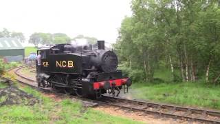 18 TR 120616 Tanfield Railway quotLegends of Industryquot Gala 2016 [upl. by Arval]