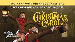 A Christmas Carol  Orlando Shakes  November 30  December 24 2022 [upl. by Drofiar754]