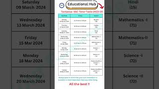 SSC exam time table 2024  Maharashtra Board class 10 time table  10th board exam timetable exam [upl. by Croteau724]