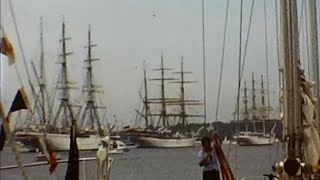 Operation Sail OPSAIL 1976 Newport  Great footage USCGC Eagle WIX327 And Tall Ships  Bicentennial [upl. by Niawtna]