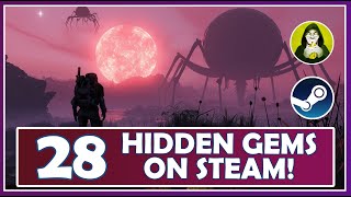 28 HIDDEN GEMS amp UNDERRATED GAMES on Steam [upl. by Intruoc232]