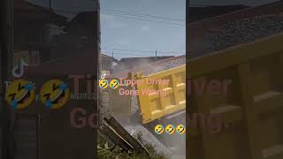 pouring Gone Wrong 🤣🤣🤣 Tipper driver Gone Wrong [upl. by Aube]