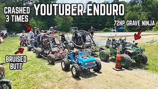 2021 BACKYARD 500 10Way YouTuber Enduro Race [upl. by Fritze]