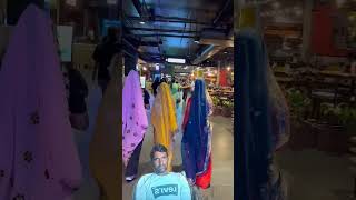 Rajsthani clutuer saree mall shopping love haryanvi fun youtubeshorts haryana airforce [upl. by Elehcim]