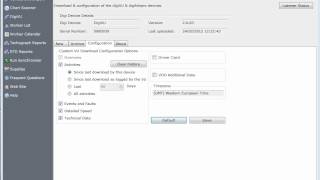 Digivu Configuration  Tachomaster Tachograph Analysis [upl. by Batchelor]