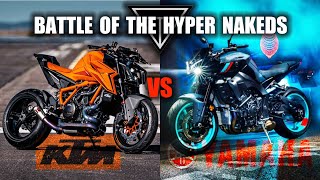 2024 KTM 1390 Super Duke R Vs 2024 Yamaha MT10  Detailed Comparison Review [upl. by Almeda]