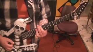 KISS Plaster Caster Guitar Lesson  Tutorial [upl. by Wellington537]