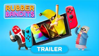 Rubber Bandits Nintendo Switch Release Trailer [upl. by Parent468]