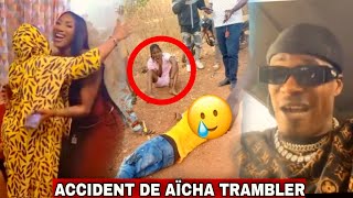 INCROYABLE ACCIDENT DE AÏCHA TRAMBLER ET DJ DOMI  AYA CHEZ BABANI KONE  DEBORDO ENCORE [upl. by Katz]