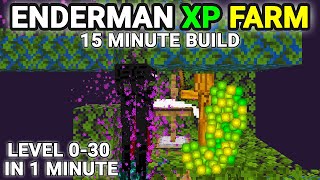 Effortless Enderman XP Farm 120 [upl. by Iruj164]