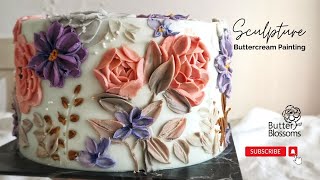 Sculpture Painting Buttercream by Butter and Blossoms [upl. by Adnahc]