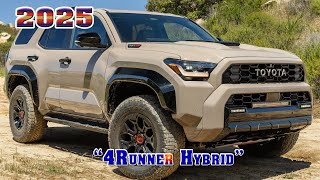 2025 Toyota 4Runner Hybrid Platinum  2025 Toyota 4Runner Hybrid Limited  2025 4runner hybrid mpg [upl. by Ramses87]