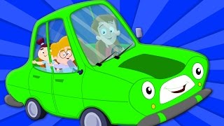 Wheels On The Car  Car Song  Nursery Rhymes  Baby Rhymes  Kids Songs  Kids Tv [upl. by Osbourn]