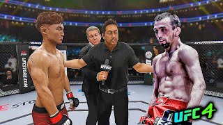 Dooho Choi vs Askar Askarov  freestyle wrestler EA sports UFC 4 [upl. by Alledi496]