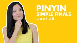 Learn Chinese Pinyin Lesson 1 Chinese Pinyin Simple Finals a o e i u ü Pinyin Vowels [upl. by Wally357]