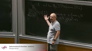 Philippe Michel  Subconvexity of Lfunctions  Part 2 [upl. by Tamera]