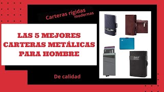 💶 Las MEJORES CARTERAS METÁLICAS para hombres 🎁 [upl. by Sualokin657]