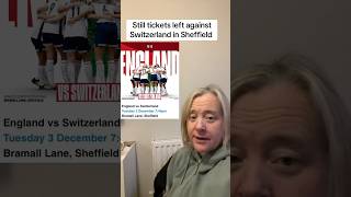 How to buy tickets for Lionesses V Switzerland in Sheffield lionesses wofo womensfootball [upl. by Gnas]