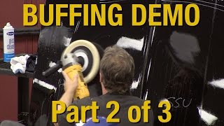 How To Buff Clear Coat amp Polishing Your Car Part 2 of 3  Kevin Tetz Demonstration  Eastwood [upl. by Refinneg210]