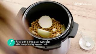 MultiCooker MC6MBK by Gorenje • Culinary Guide • Homemade hummus [upl. by Figge]