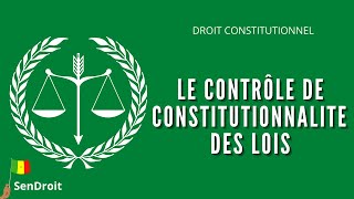 Le contrôle de constitutionnalité des lois [upl. by Zubkoff]