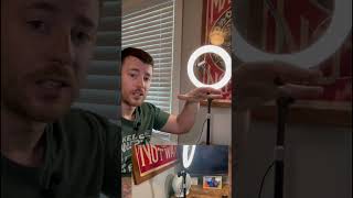 The best desktop ring light Ive ever used [upl. by Godfree644]