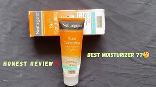 Neutrogena Moisturizer  Honest Review 💯  Neutrogena Spot Controlling  ​⁠Beautysecretswithiqra [upl. by Mert417]