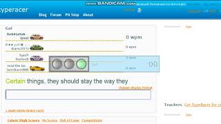 Typing  Typeracer 148 WPM [upl. by Theresina]