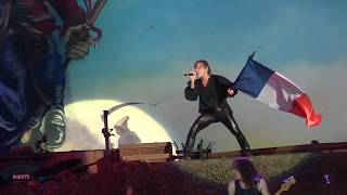 Iron Maiden  The trooper  Clisson  Hellfest  2018 06 24 [upl. by Aihsinat]