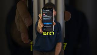 iOS18 vs ios177 ios New Update shorts [upl. by Abby126]