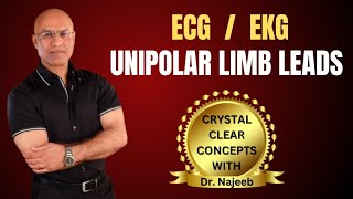 ECG  EKG  Unipolar Limb Leads  Electrocardiography  Cardiology [upl. by Kipper]