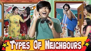 TYPES OF NEIGHBOURS  PADOSI  पड़ोसी  COMEDY VIDEO  Funny Bloopers  MOHAK MEET [upl. by Naquin]