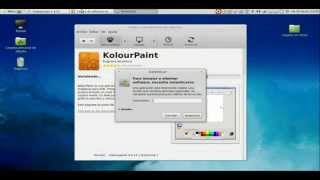 Alternativa a Paint en Linux Kolourpaint [upl. by Aniretake]