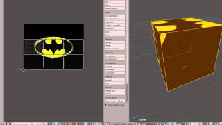 Introduction to Simple UV Texture Mapping in Blender 25 HD [upl. by Corilla]