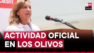 Presidenta Dina Boluarte entrega de I E Jorge Basadre Grohmann en Los Olivos [upl. by Ainoz]