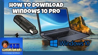 How to Download Windows 10 Pro Dell Vostro Laptop 💻 [upl. by Nirb]