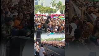 Om Adella konser in Jakarta Monas shortsvideo adella monas lailacanggung dangdutkoplo [upl. by Airotal572]