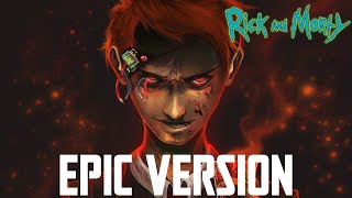 Rick and Morty Evil Morty Theme For The Damaged Coda  EPIC VERSION Attack on Titan Style [upl. by Yentyrb]