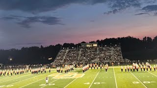 Massillon Tiger Swing Band 2024 halftime show at GlenOak [upl. by Onder]