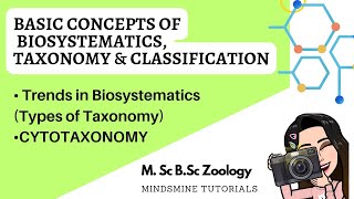 4 CYTOTAXONOMYTrends in Biosystematics Types of TaxonomyTypes of chromosomes MSc BSc CSIR NET [upl. by Enahsal]