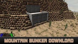 7 Days To Die Mountain Bunker Base Download [upl. by Fullerton]