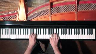 Bach 2 Part Invention No4  P Barton FEURICH Harmonic Pedal piano [upl. by Lurlene]