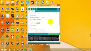 Arduino  Visual Studio 2010 แสดงผลค่าอุณหภูมิบนคอมพิวเตอร์ [upl. by Agate]