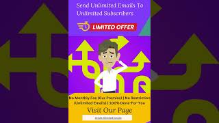 Send Unlimited Emails To Unlimited Subscribers For Boosting Your Email Delivery to 986 Open Rate [upl. by Anrehs178]